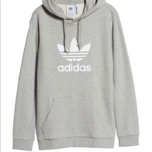 Adidas gray hoodie